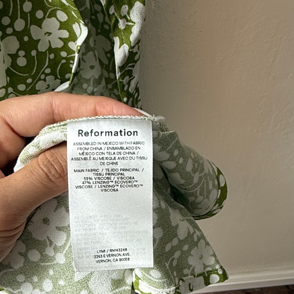 Nwt midi reformation zoe skirt - Picture 7 of 10